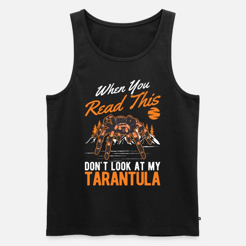 Tarantula Gift Spider Tarantula - Men's Premium Organic Tank Top - black