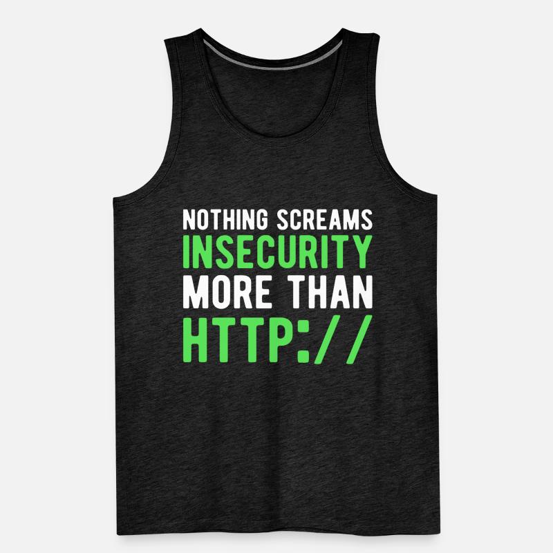 Coder Binärcode Programmierer Informatik Männer Premium Bio Tank Top