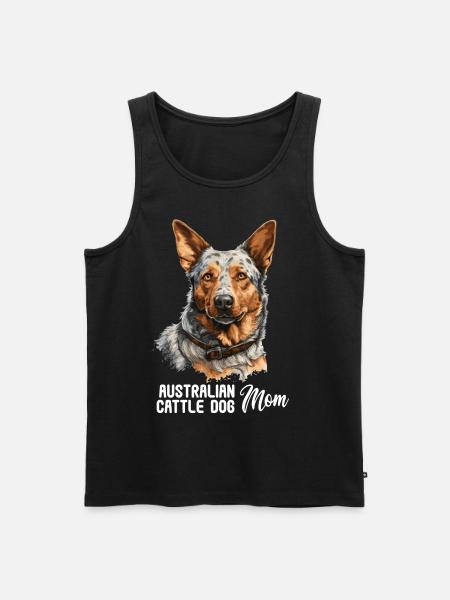 Hund Bouvier australien - Débardeur bio Premium Homme - noir