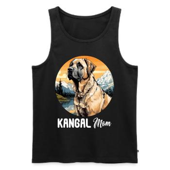 Hund Kangal - Männer Premium Bio Tank Top - Schwarz - Vorne - AI Model Male 178 light (178cm)