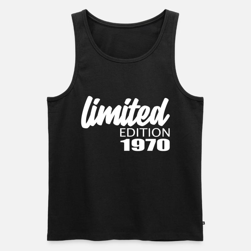 Édition limitée 1970 - Débardeur bio Premium Homme - noir