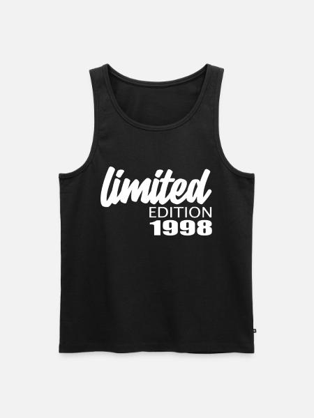 Édition limitée 1998 - Débardeur bio Premium Homme - noir