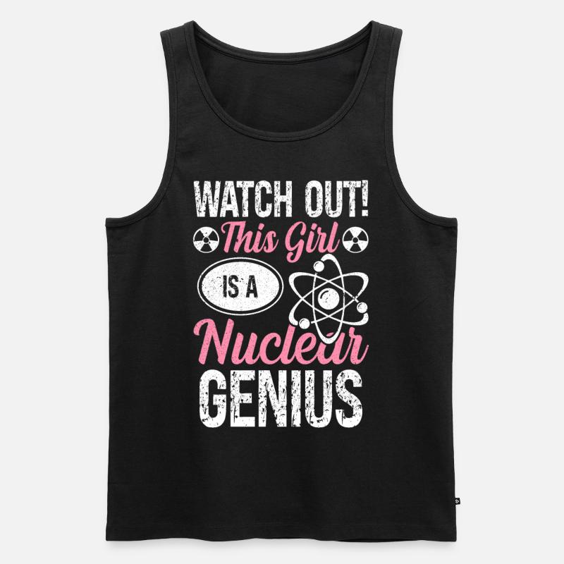 Nuclear Engineer Engineering - Men's Premium Organic Tank Top - black