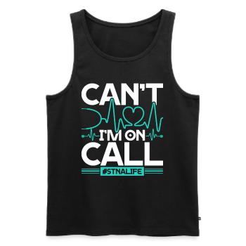Geriatric Care Assistant Nursing Assistant Nursing Assistant - Men's Premium Organic Tank Top - black - Front - Michal (187cm)