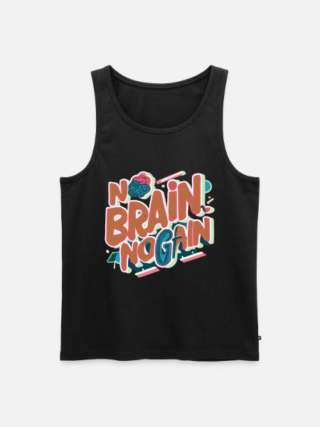 Nørd Nørder Nørd Ordsprog Nørd Gaver - Herre Premium økologisk tanktop - sort