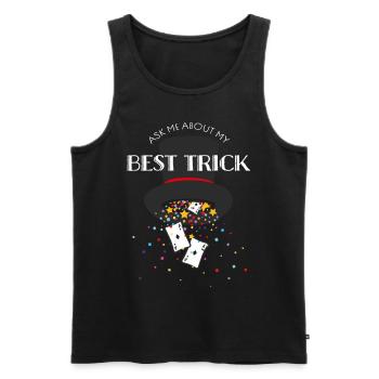 Magician Magic Shoe Stage Magician Hobby Magician - Men's Premium Organic Tank Top - black - Front - AI Model Male 178 light (178cm)