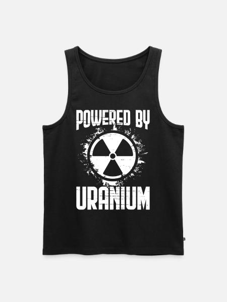 Nuclear Power Plant Nuclear Engineer - Men's Premium Organic Tank Top - black