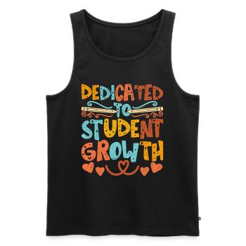 Educational Assistant Teaching Assistant - Men's Premium Organic Tank Top - black - Front - Michal (187cm)
