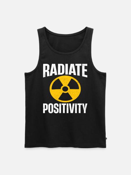 Radioactive Nuclear Power Plant - Men's Premium Organic Tank Top - black