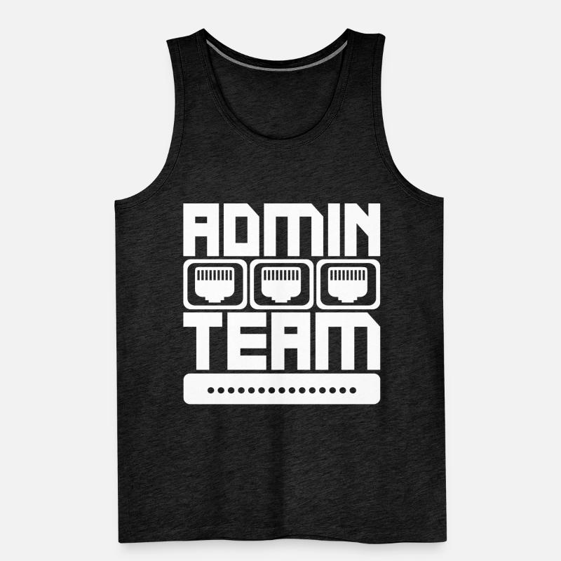Network Administrator Admin Team Men's Premium Organic Tank Top