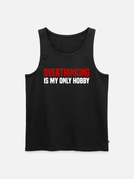 Misanthrope Antisocial Introvert - Men's Premium Organic Tank Top - black