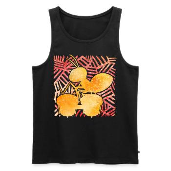 ant - Men's Premium Organic Tank Top - black - Front - AI Model Male 178 light (178cm)