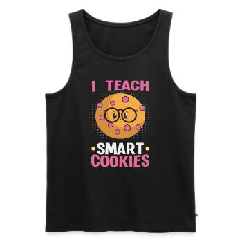 Meilleure idée de cadeau de pension pour les enseignants Étudiant - Débardeur bio Premium Homme - noir - Devant - AI Model Male 178 light (178cm)