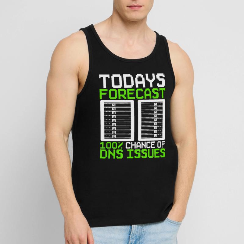 Network Administrator Programmer Men's Premium Organic Tank Top