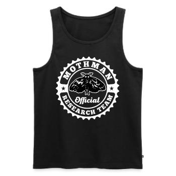 Cryptid Cryptozoology - Men's Premium Organic Tank Top - black - Front - AI Model Male 178 light (178cm)