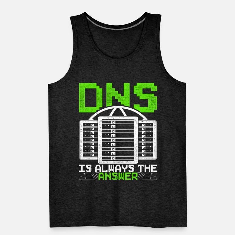 Network Administrator Programmer Men's Premium Organic Tank Top