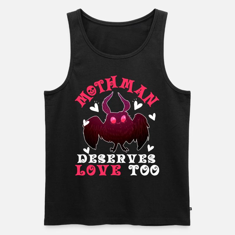 Kryptide Kryptozoologie - Männer Premium Bio Tank Top - Schwarz