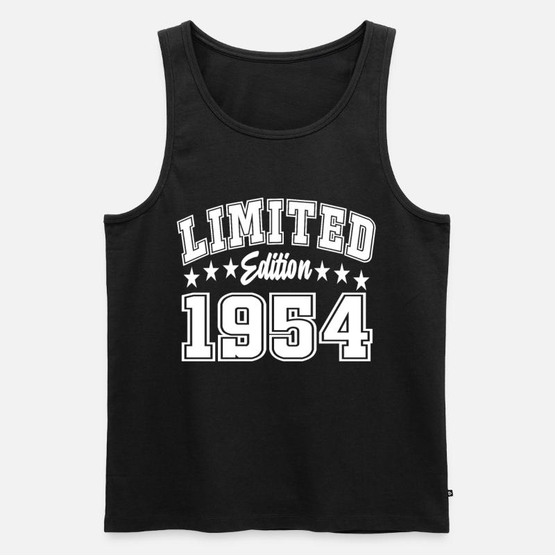 Édition limitée 1954 - Débardeur bio Premium Homme - noir