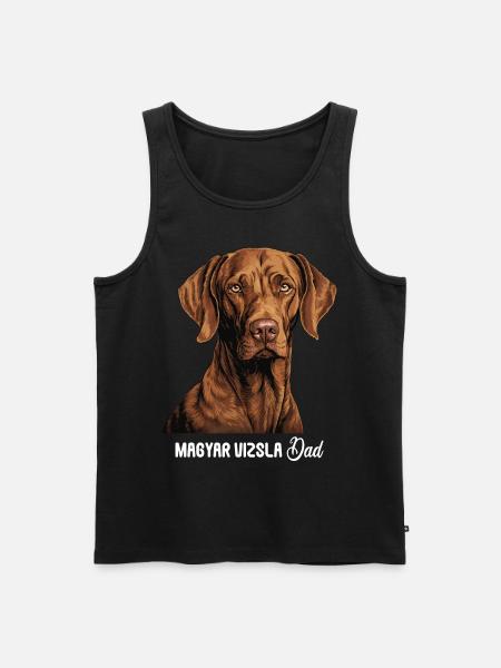 Magyar Vizsla - Men's Premium Organic Tank Top - black