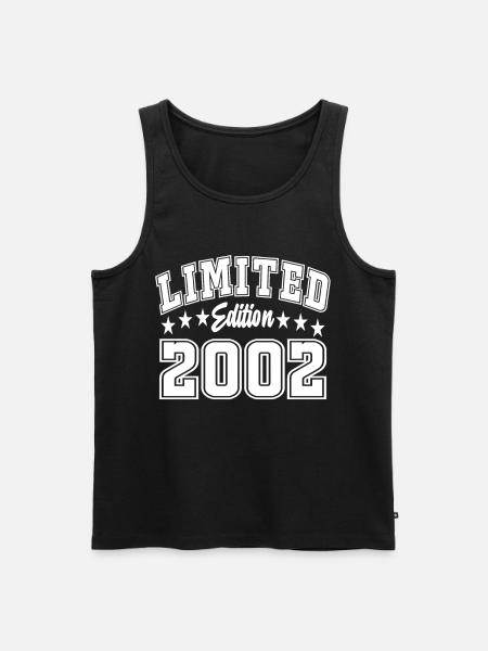 Édition limitée 2002 - Débardeur bio Premium Homme - noir