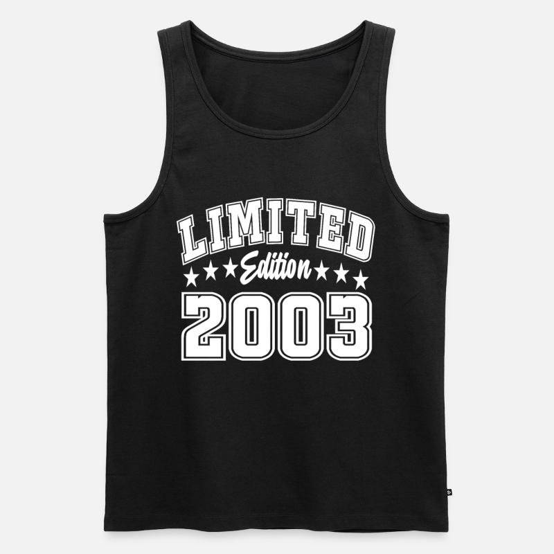 Édition limitée 2003 - Débardeur bio Premium Homme - noir