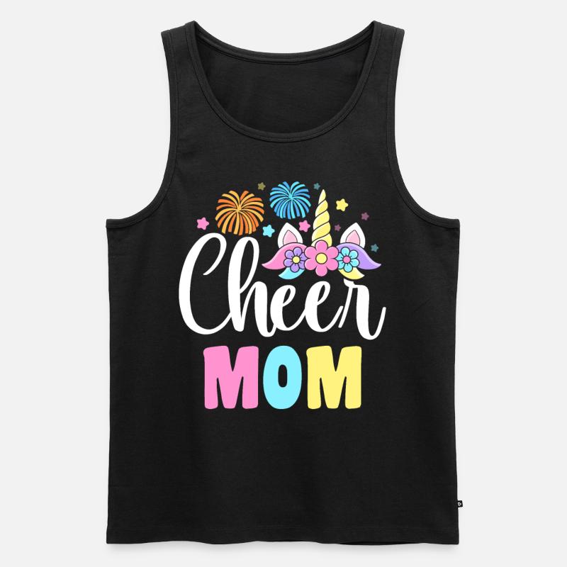 Cheerleading Cheerleader - Männer Premium Bio Tank Top - Schwarz