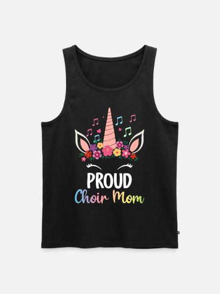 Choral Singing Choir Singer - Men's Premium Organic Tank Top - black