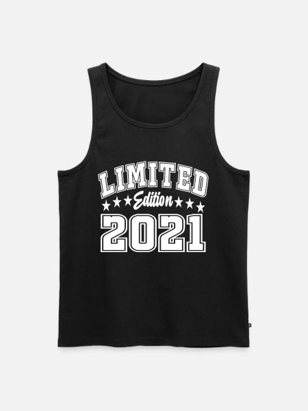 Édition limitée 2021 - Débardeur bio Premium Homme - noir