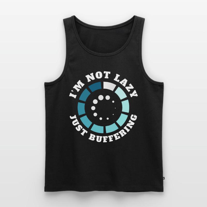 Funny Computer Nerd Geeky Programmer Coding Männer Premium Bio Tank Top