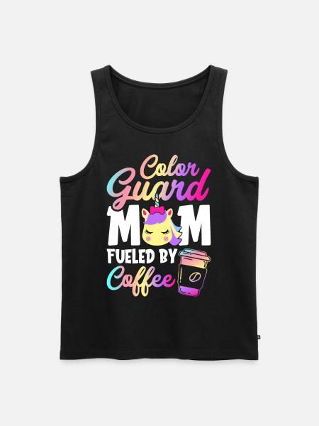Weibliche Fahnenwache - Männer Premium Bio Tank Top - Schwarz