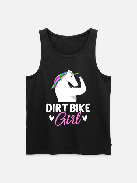 Dirt Biker - Men's Premium Organic Tank Top - black