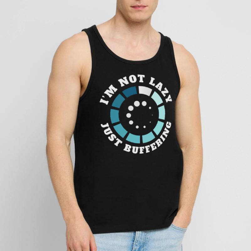 Funny Computer Nerd Geeky Programmer Coding Männer Premium Bio Tank Top