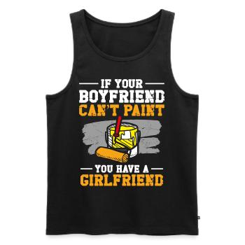 House Painter Decorator If Your - Männer Premium Bio Tank Top - Schwarz - Vorne - Michal (187cm)
