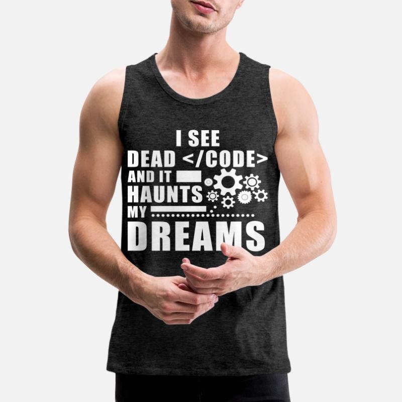 Programmer Saying Computer Science Programming Männer Premium Bio Tank Top