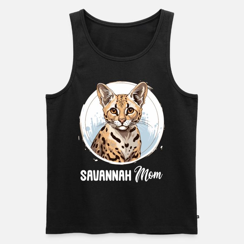 Savannah - Männer Premium Bio Tank Top - Schwarz