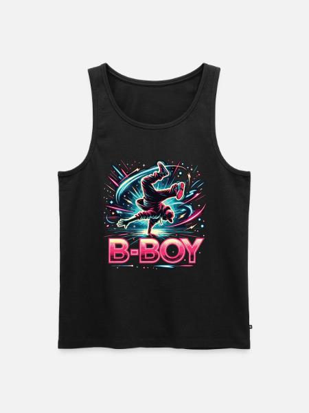 Breakdance Breakdancer Breakdance Kids - Men's Premium Organic Tank Top - black