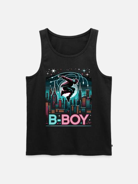 Breakdance Breakdancer Breakdance Kids - Men's Premium Organic Tank Top - black