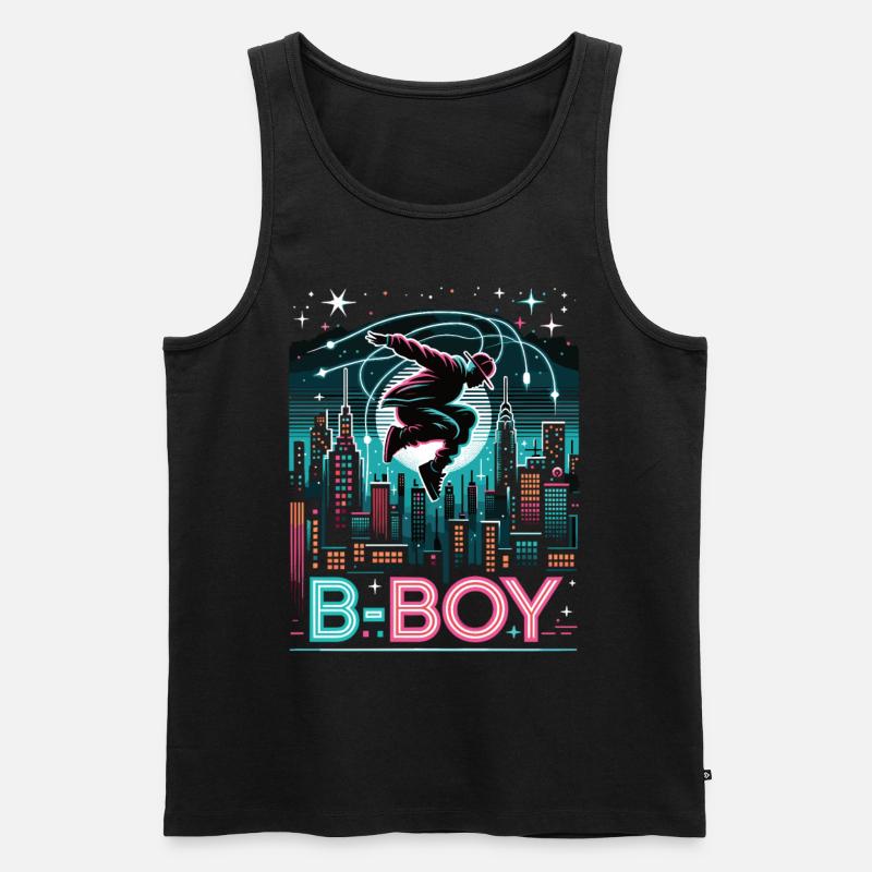 Breakdance Breakdancer Breakdance Kids - Men's Premium Organic Tank Top - black