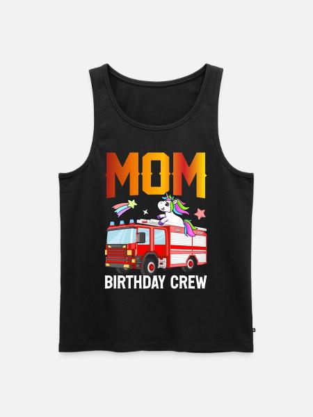 Firefighter Fire Fighting - Men's Premium Organic Tank Top - black