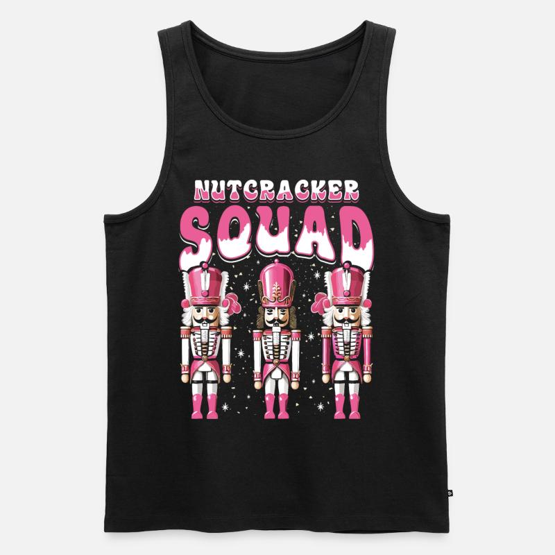Nutcracker Squad - Männer Premium Bio Tank Top - Schwarz