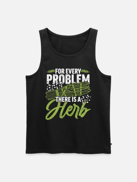 Smudging Wohnung Ausräuchern - Männer Premium Bio Tank Top - Schwarz