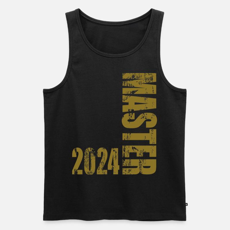 Master 2024 - Männer Premium Bio Tank Top - Schwarz