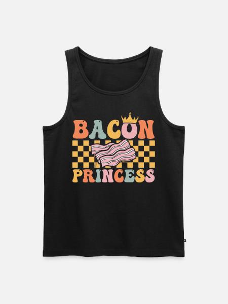 Groovy Bacon Fille - Débardeur bio Premium Homme - noir