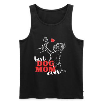 Beste Yorkshire Terrier Mutter Yorkshire Terrier - Männer Premium Bio Tank Top - Schwarz - Vorne - Michal (187cm)