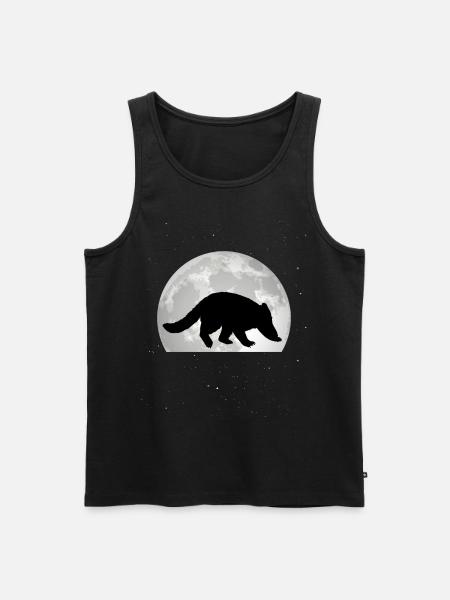 Coati Moon Coati - Débardeur bio Premium Homme - noir