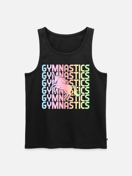 Turner Cartwheel - Men's Premium Organic Tank Top - black