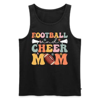 Groovy Cheerleading Cheerleader - Männer Premium Bio Tank Top - Schwarz - Vorne - Michal (187cm)