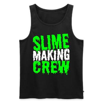 Schleimherstellung Crew Schleim Diy Flüssigkeit - Männer Premium Bio Tank Top - Schwarz - Vorne - AI Model Male 178 light (178cm)