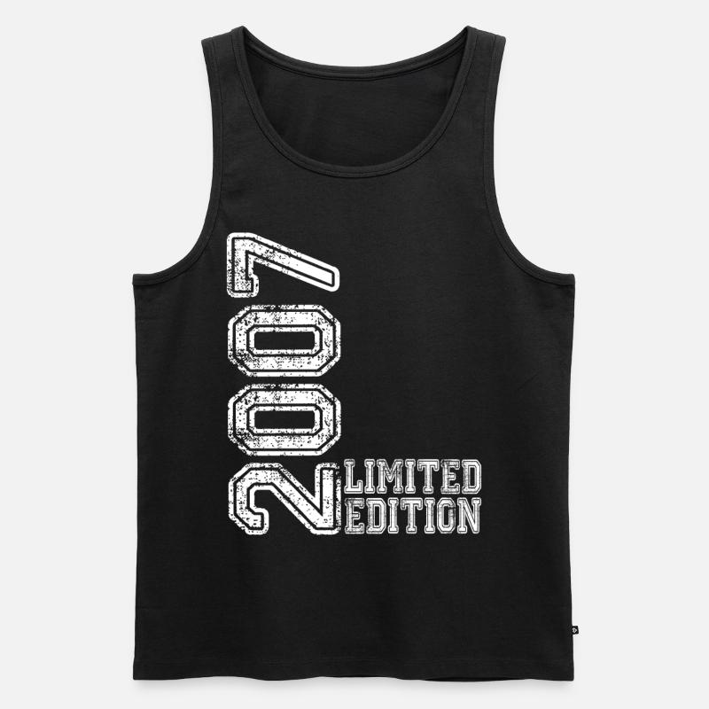 Édition limitée 2007 - Débardeur bio Premium Homme - noir