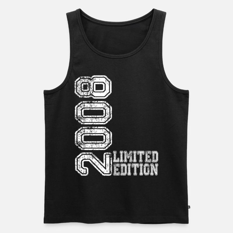 Édition limitée 2008 - Débardeur bio Premium Homme - noir